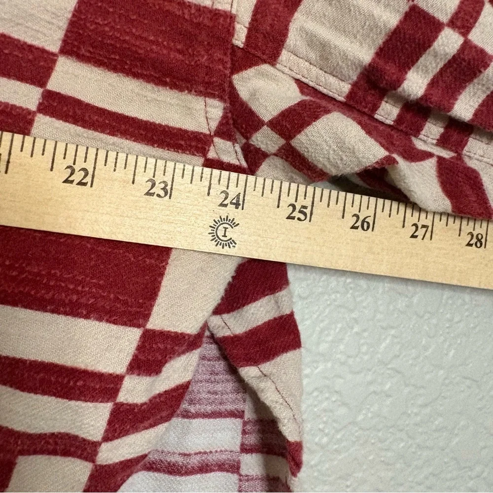 Urban outfitters BDG oversized cropped flannel top Boxy Women Small - Picture 8 of 13